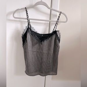 Striped dynamite top, size small